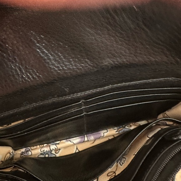 Brighton Black Leather Crossbody Bag - Picture 3 of 5